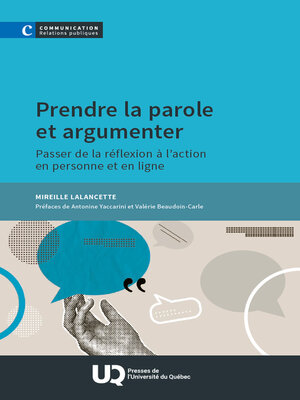 cover image of Prendre la parole et argumenter